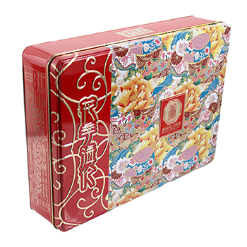長(zhǎng)方形酒樓禮品月餅鐵盒_通用馬口鐵盒子定制包裝廠(chǎng)家